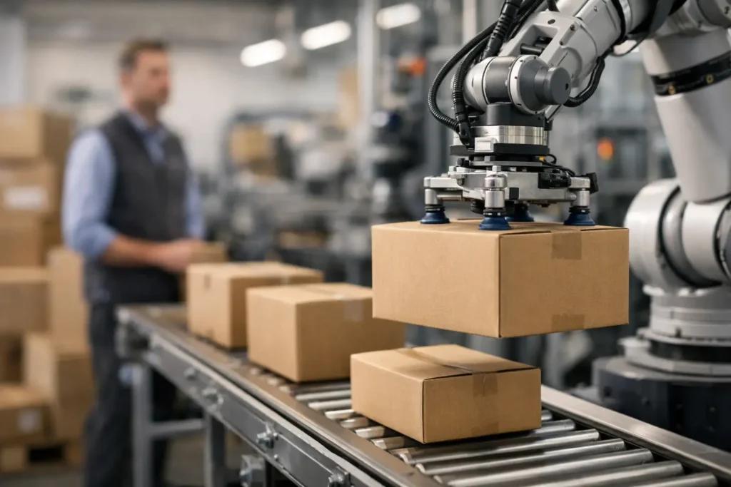 Verpackungsroboter im Mittelstand richtig einsetzen
