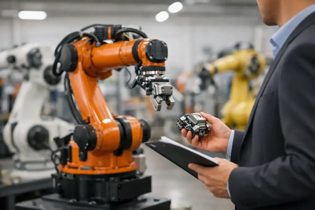 Gebrauchte Industrieroboter kaufen – worauf achten?