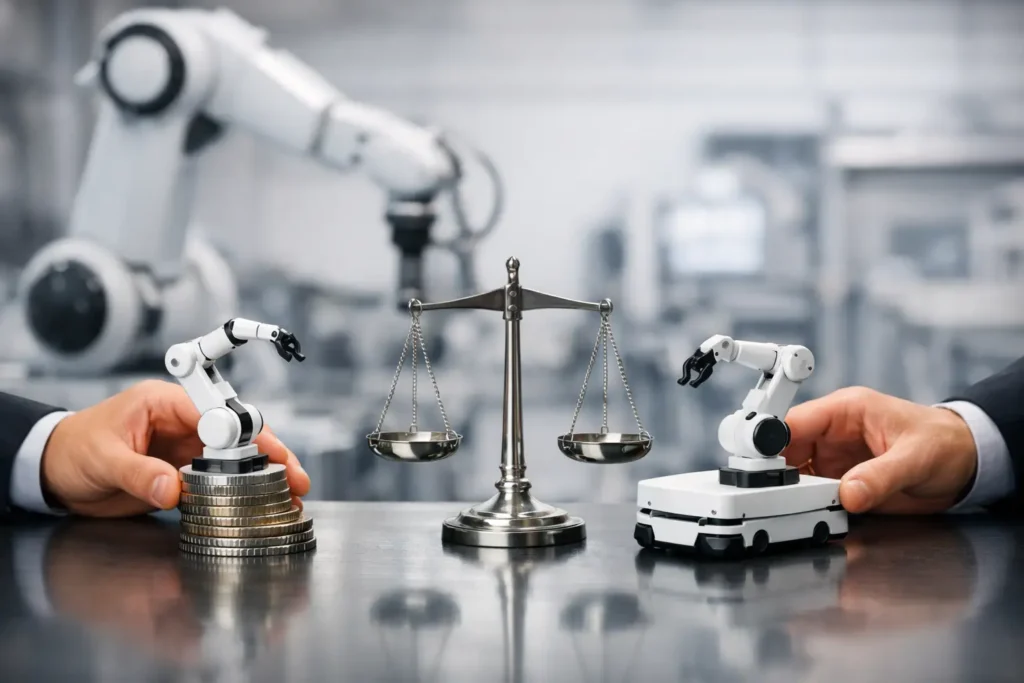 Leasing oder Kauf Robotik: Was sich lohnt