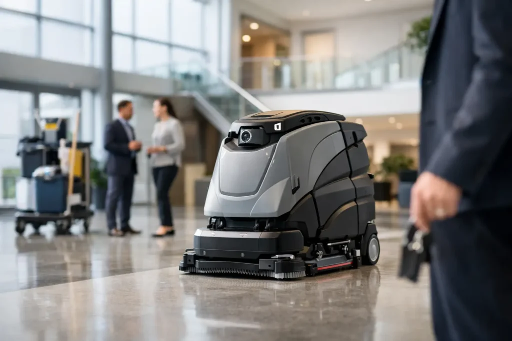 Reinigungsroboter für Gewerbe mieten statt kaufen