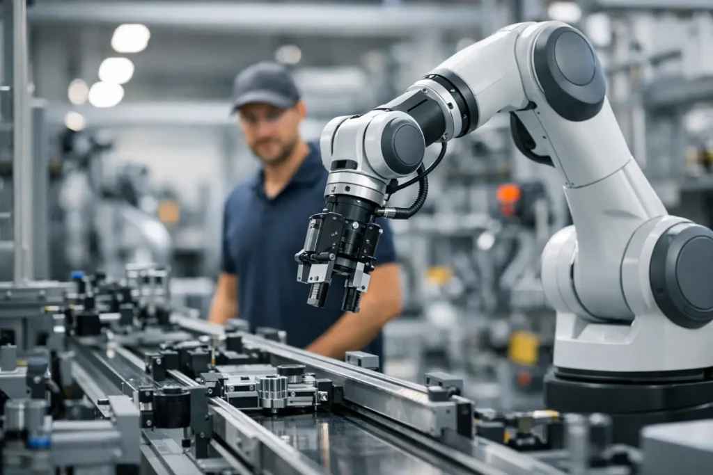 Roboter in bestehende Anlagen integrieren