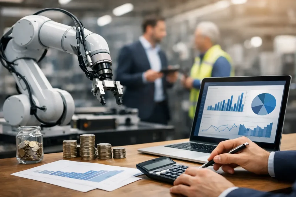 Robotik ROI Berechnung für den Mittelstand