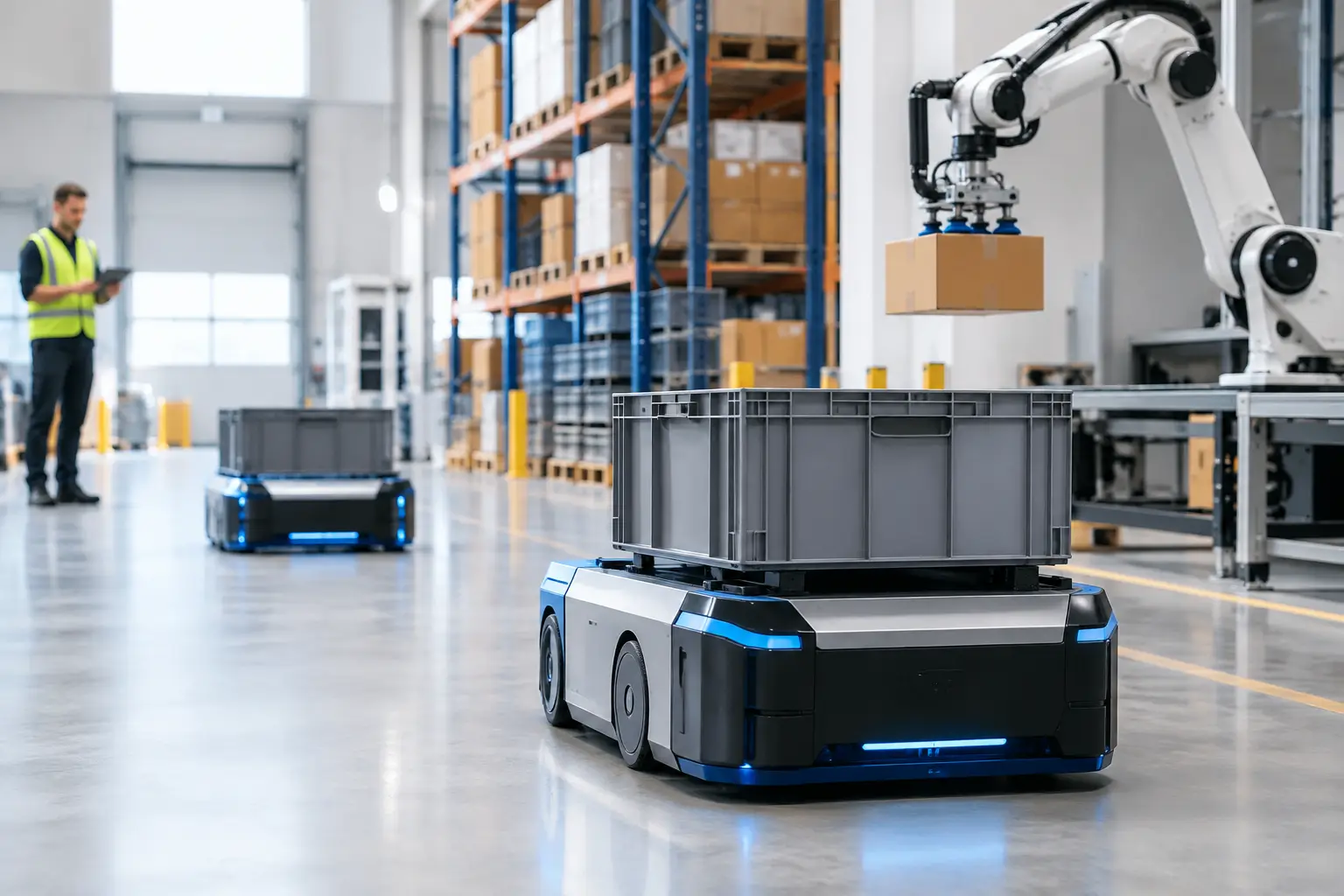 Beste Roboter für Intralogistik richtig wählen