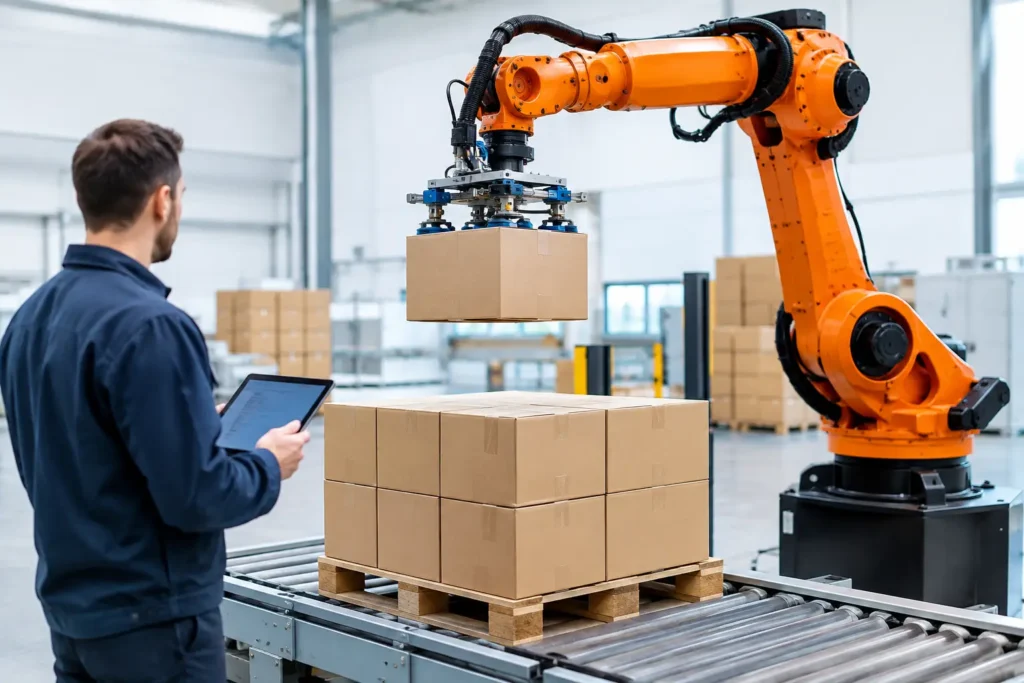 Vorteile beim Palettierroboter-Leasing nutzen